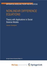 Nonlinear Difference Equations