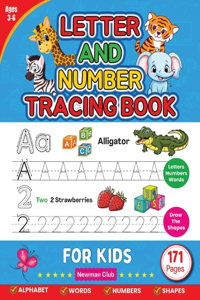 Letter and Number Tracing Book