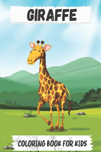 Giraffe Coloring Book For Kids