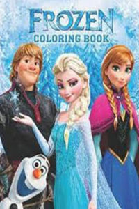 Frozen coloring book