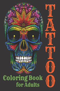 Tattoo Coloring Book for Adults