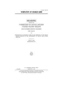 Nomination of Charles Grim
