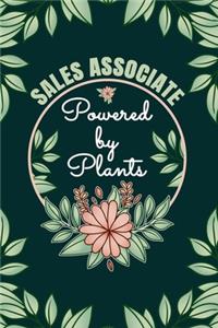 Sales Associate Powered By Plants Journal Notebook