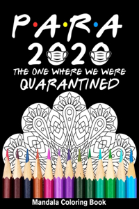 Para 2020 The One Where We Were Quarantined Mandala Coloring Book