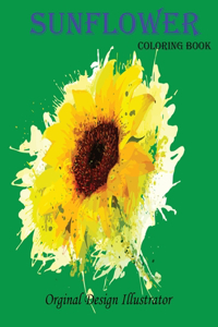 Sunflower Coloring Book
