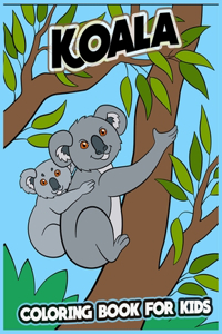 Koala Coloring Book For Kids