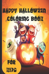 Happy Halloween coloring books for kids