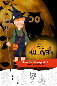 I Spy Halloween Book for Kids ages 2-5