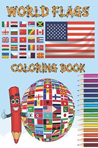 World Flags Coloring Book