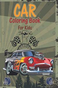Car Coloring Book For Kids