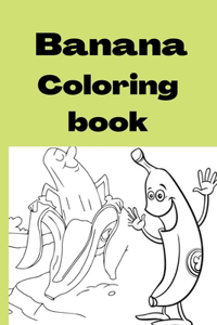 Banana Coloring book