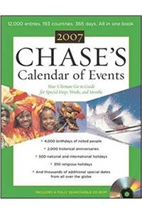 Chases Calendar of Events 2007 w/CD ROM