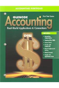 Glencoe Accounting First-Year Course Accounting Portfolio