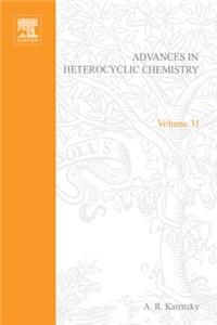 Advances in Heterocyclic Chemistry V31