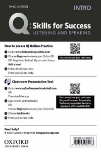 Q3e Intro Listening and Speaking IQ and Classroom Presentation Tool