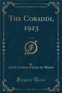 The Coraddi, 1923, Vol. 28 (Classic Reprint)