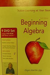 Interactive DVD Lecture Series for Beginning Algebra