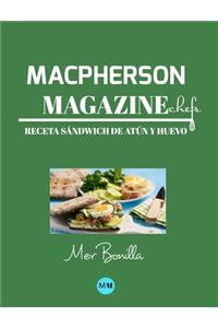 Macpherson Magazine Chef's - Receta Sándwich de atún y huevo