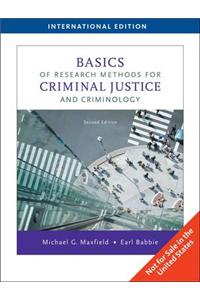 Basics of Research Methods for Criminal Justice and Criminology