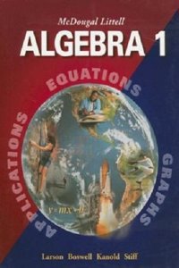 McDougal Littell High School Math Oklahoma: Lesson Plans Algebra 1