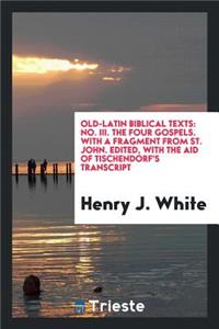Old-Latin Biblical Texts