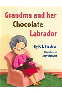 Grandma and Her Chocolate Labrador