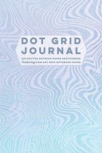 Dot Grid Journal 6x9 Dotted Notepad Paper Sketchbook Featuring 5 mm Dot Grid Notebook Paper