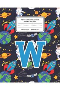 Primary Composition Notebook Grades K-2 Story Journal W