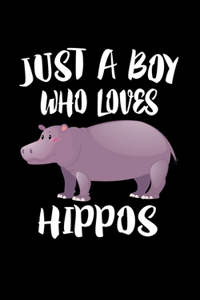 Just A Boy Who Loves Hippos