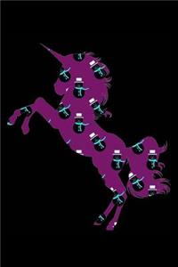 Purple Snowman Unicorns