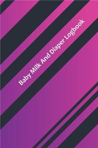 Baby Milk And Diaper Logbook