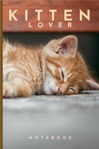 Kitten Lover Notebook