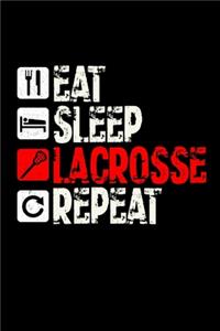 Eat Sleep Lacrosse Repeat