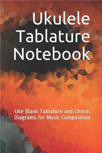 Ukulele Tablature Notebook