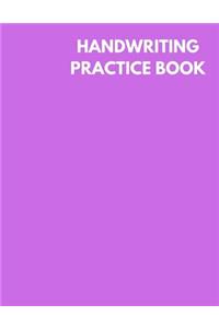 Handwriting Practice Book