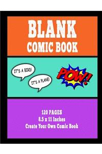 Blank Comic Book