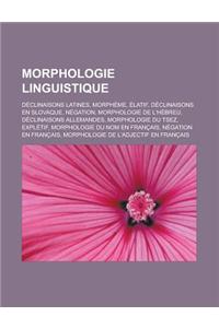 Morphologie Linguistique
