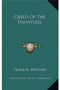 Creed Of The Dauntless