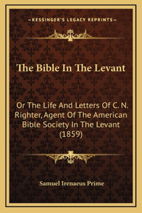 The Bible in the Levant