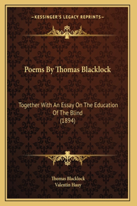 Poems By Thomas Blacklock