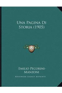 Una Pagina Di Storia (1905)