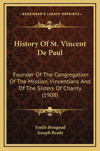 History Of St. Vincent De Paul