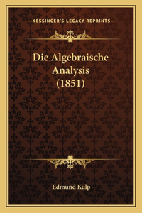 Algebraische Analysis (1851)