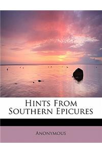 Hints from Southern Epicures