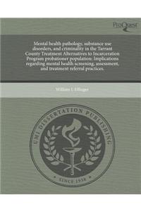 Mental Health Pathology
