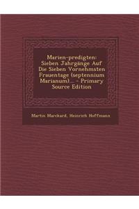 Marien-Predigten