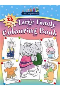 Large Family Colouring Book