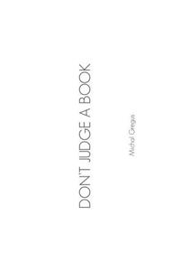 Don't Judge a Book...