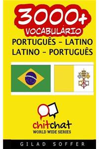 3000+ Portugues - Latino Latino - Portugues Vocabulario