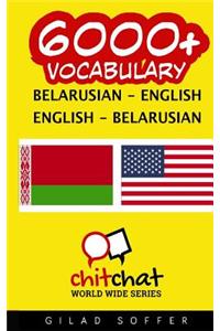 6000+ Belarusian - English English - Belarusian Vocabulary